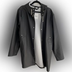 Stutterheim Stockholm Charcoal Raincoat